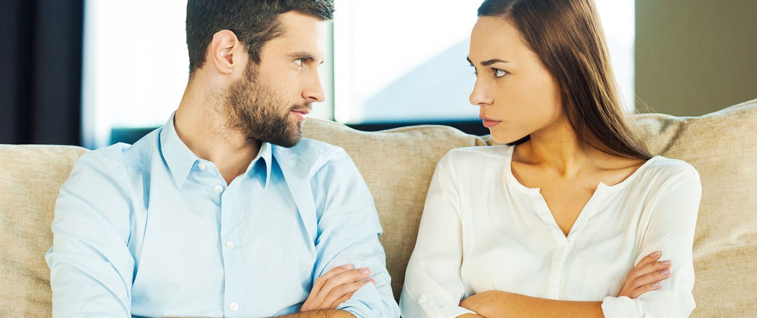 couple arguing